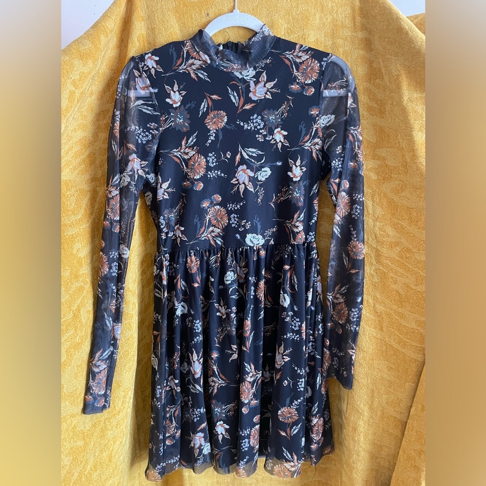 Floral mini dress